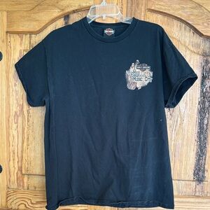 Harley-Davidson men's Black Nashville Graphic Tee